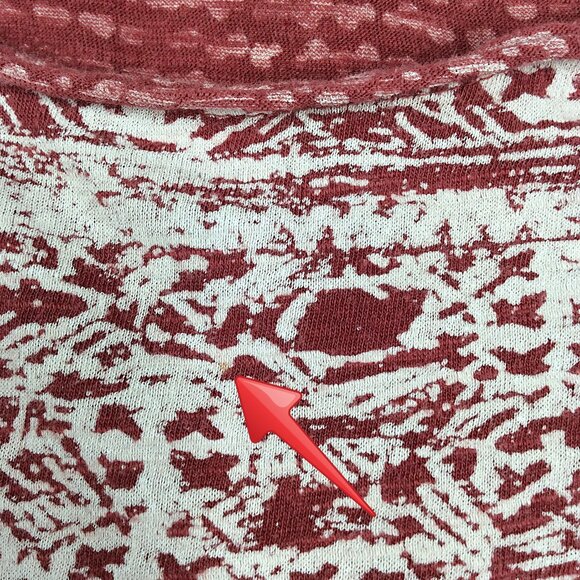 Lucky Brand Printed Tank Top Womens Size Medium High Neck Sleeveless Modal Blend - Picture 8 of 10